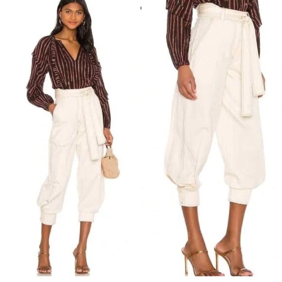 Ulla Johnson Pants - ULLA JOHNSON Levi Pant Women Ivory  Size 0 New with tag